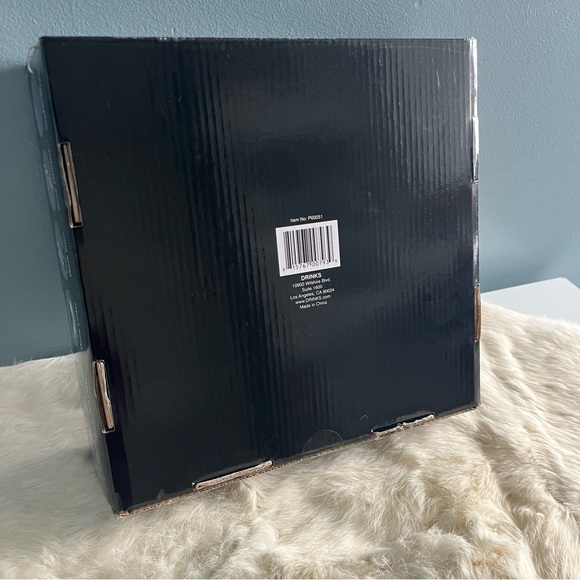 Drinks Connoisseur’s Deluxe Lever Pull Cherry Wood Box Set - Picture 5 of 12